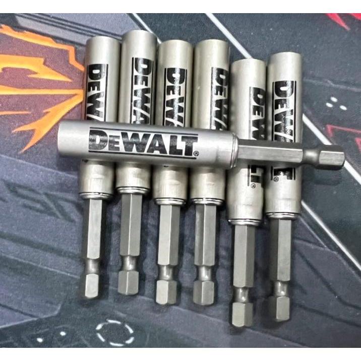 Đầu nối vít Dewalt bãi dài 8 cm, có ống bảo vệ chống rớt, Nam châm cực mạnh.