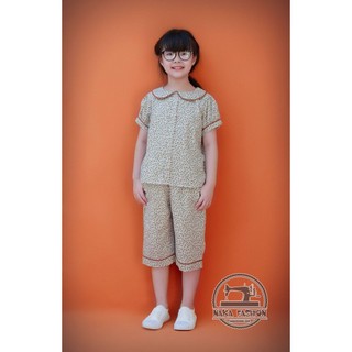 [Có sẵn] [Ảnh thật] Bộ Cổ Sen Lửng-MSP 2401