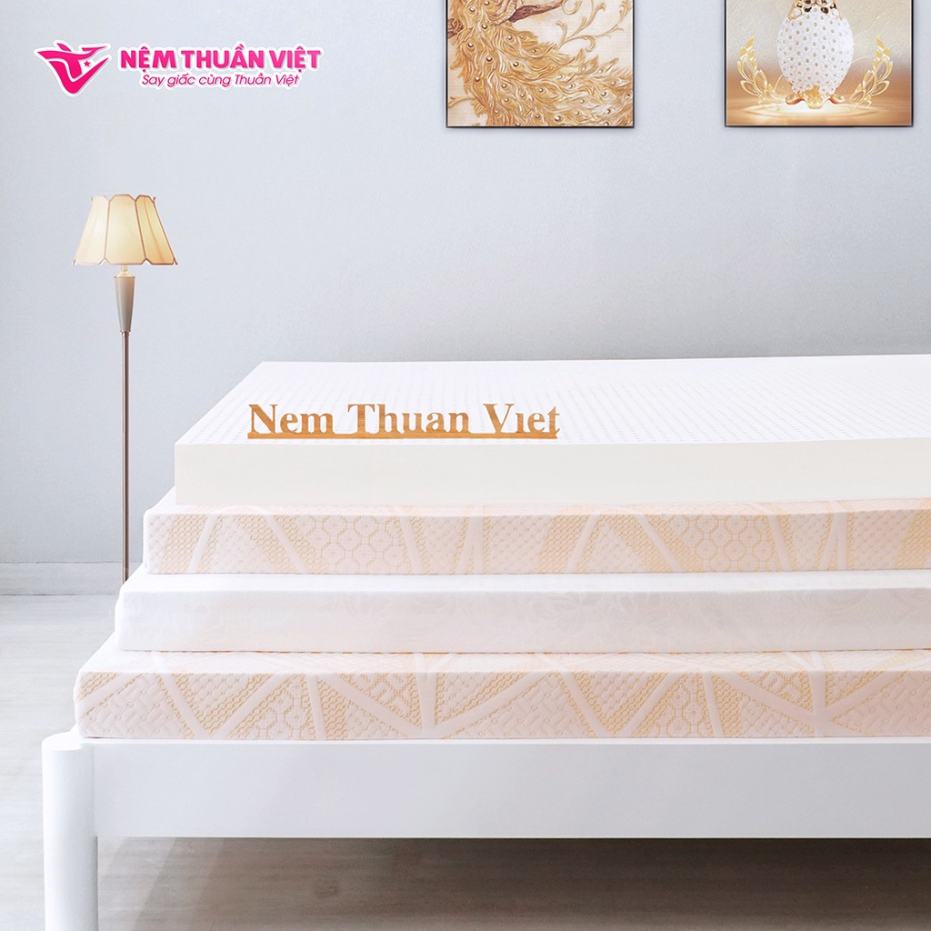 (120x200x10cm) Nệm Cao Su Thuần Việt Legacy Định Hình, Nâng Đỡ Cơ Thể Vượt Trội