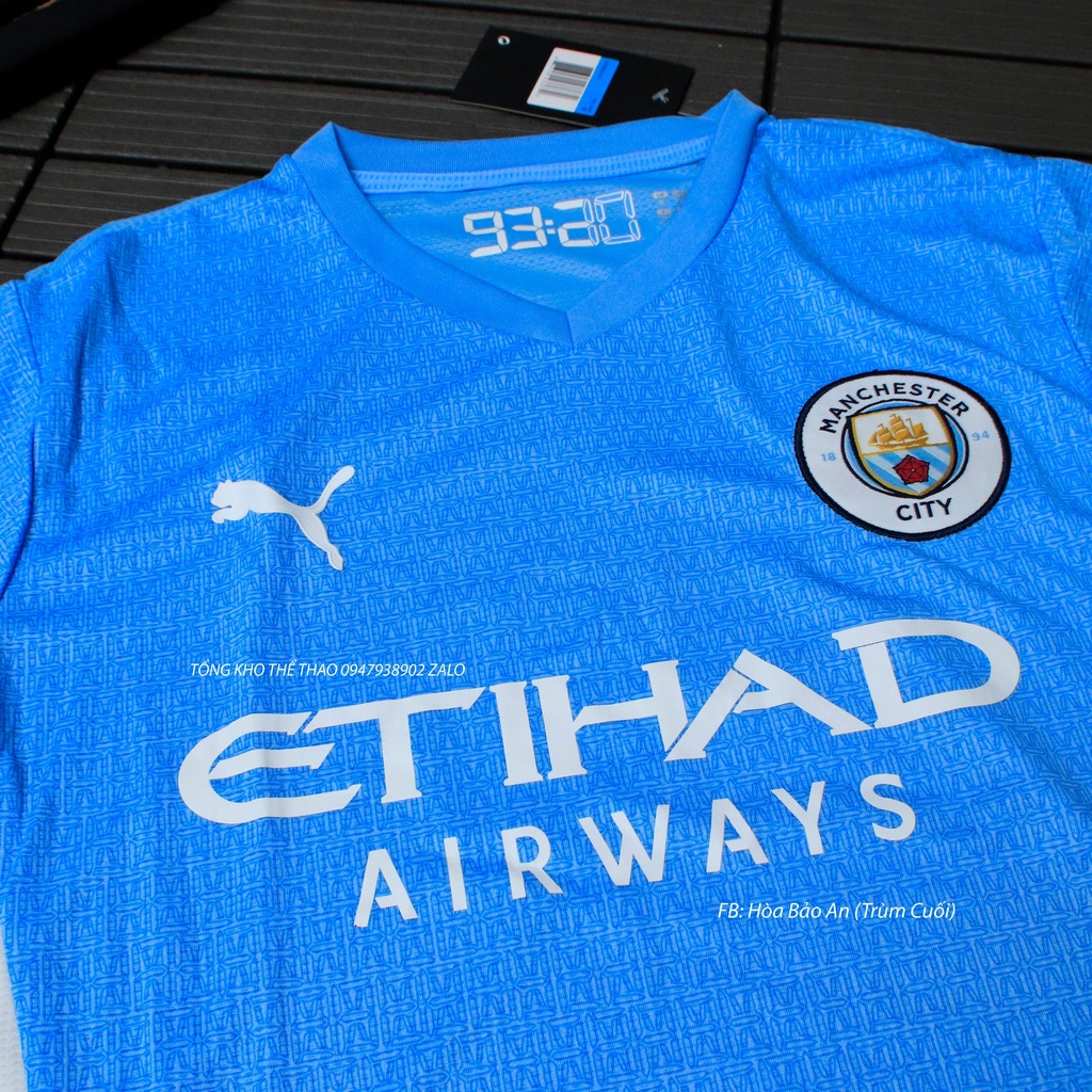 Quần Áo Bóng Đá câu lạc bộ Mancity cao cấp mới 2023