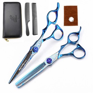 Kéo cắt tóc mái 6.0 inch chuyên dụng cho thợ làm tóc
