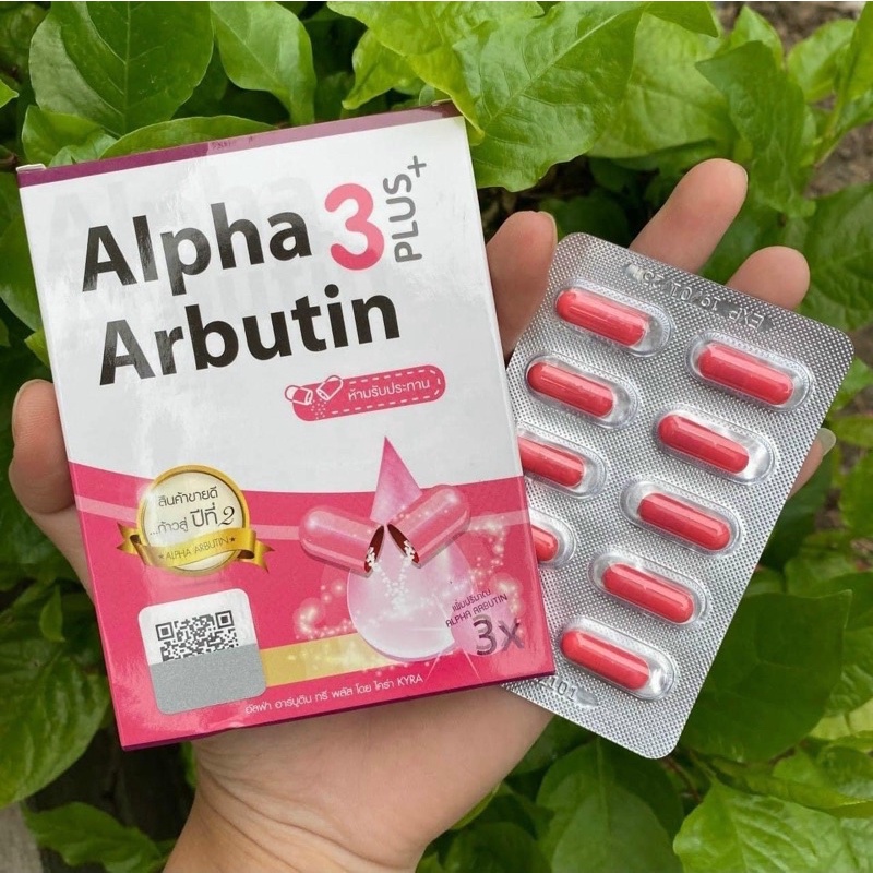 Viên kích trắng da Alpha Arbutin 3 Plus giúp da trắng mịn ( hộp 10 viên )