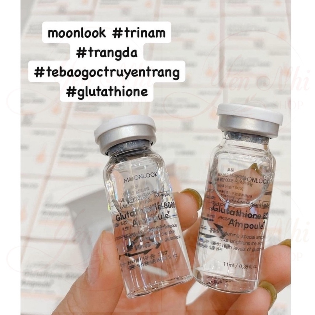 Tinh Chất Dưỡng Trắng Căng Bóng Giảm Nám Sạm Da MoonLook Hàn Quốc