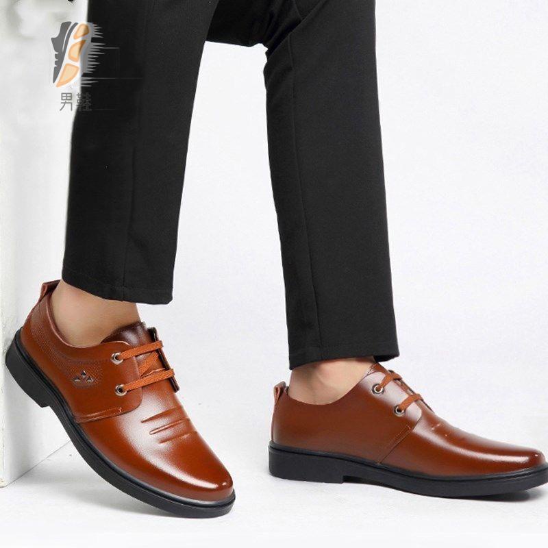 Giày Da Nam Đế Mềm Thoáng Khí Phong Cách Anh Quốc