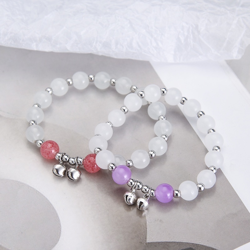 Vòng Tay Chuỗi Hạt Đá Mắt Mèo Dễ Thương Ngọt Ngào Cho Nữ