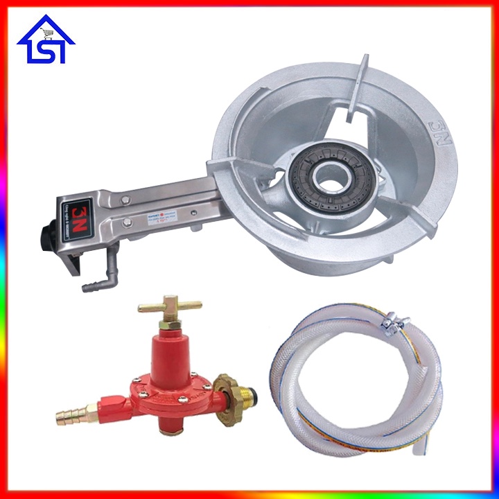 Bộ Bếp Gas Công Nghiệp Khè 3N – Bếp Khè Lửa Mạnh Và Xanh, Nấu Ăn Nhanh Chóng, Tiết Kiệm Thời Gian