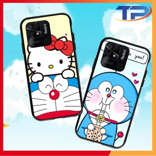 Ốp lưng điện thoại Xiaomi Redmi 10 / 10C / 10A / 9 / 9A / 9 / 8 / 8a mèo máy doremon dễ thương