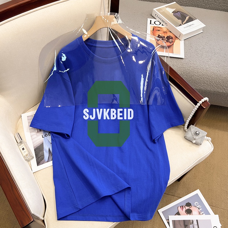 Áo thun NRVP 100% cotton tay ngắn plus size cho nam và nữ