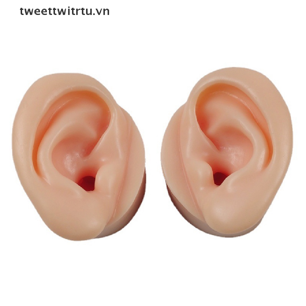 1 / 2 Mô Hình Silicon Dùng Luyện Tập Lấy Ráy Tai Tiện Dụng