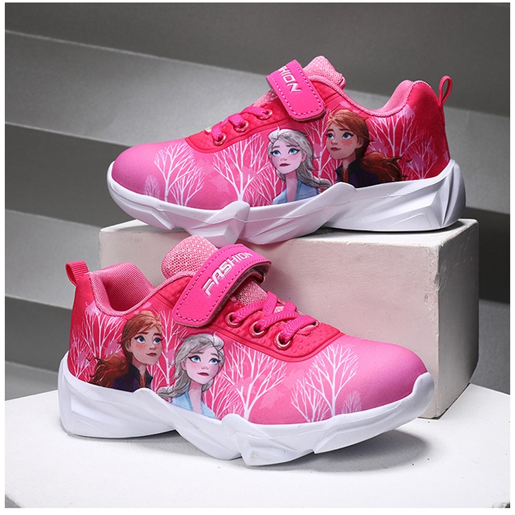 Giày thể thao công chúa Elsa cho bé gái 2-9 tuổi