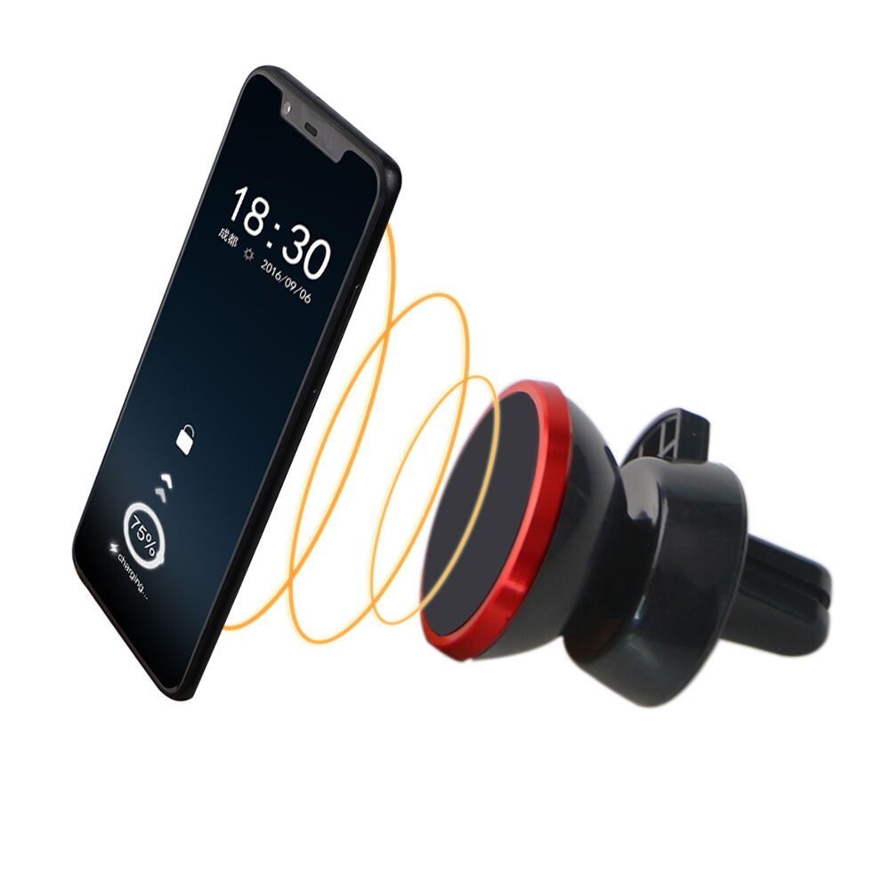 Giá Đỡ Điện Thoại Có Nam Châm Hít Gắn Xe Hơi Cho Xiaomi Mi Huawei iPhone 13 12 XR Samsung LG