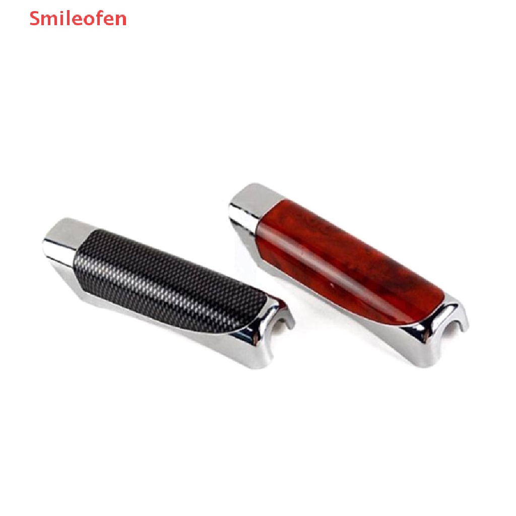 1 Vỏ Bọc Bảo Vệ Phanh Tay Bằng Sợi Carbon ABS Mịn Thoải Mái Trang Trí Nội Thất Xe Hơi SUV