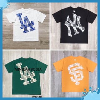 Áo mlb logo full tag
