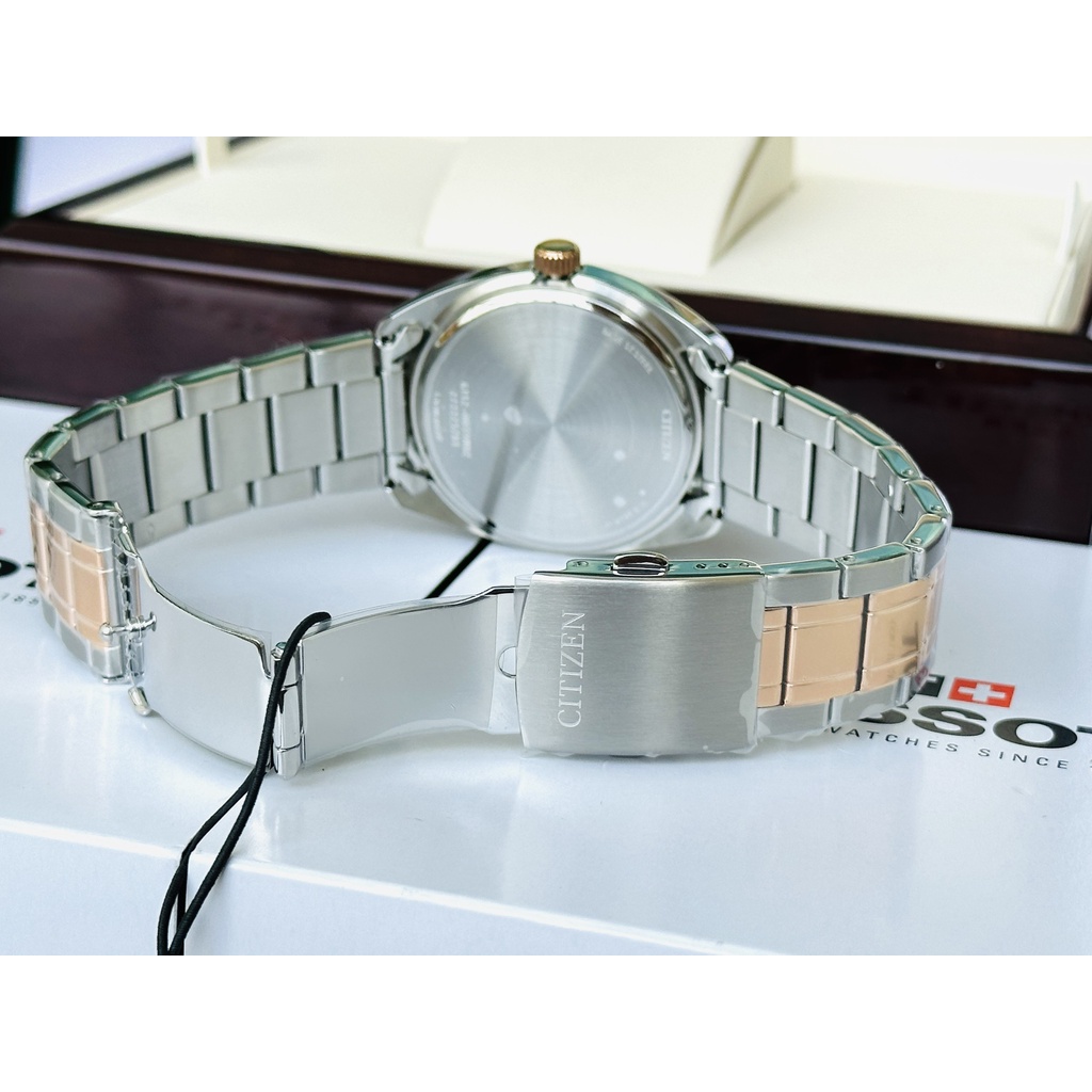 Đồng Hồ Nam CITIZEN Quartz BI5104- 57Z Chính Hãng Tặng Dây Da Cao Cấp