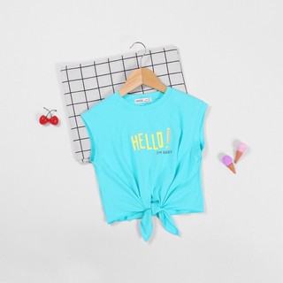 Áo thun bé gái, áo croptop, áo thun nhiều màu sắc, áo kiểu cho bé 014079