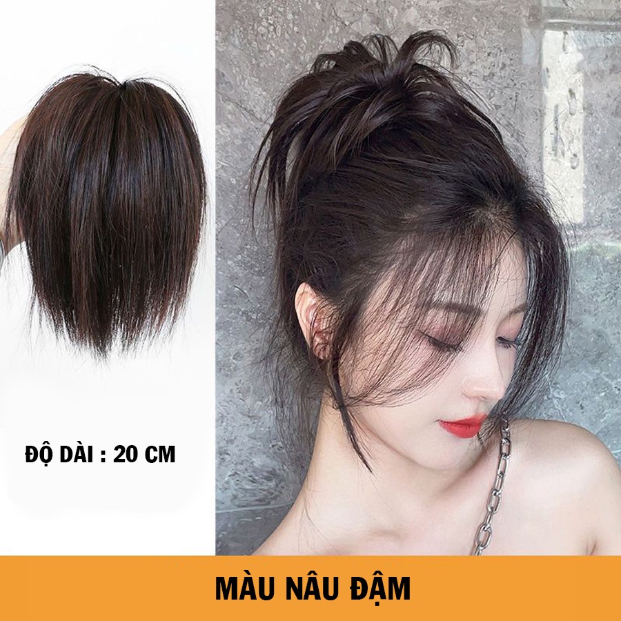 Tóc búi cao, búi nụ, búi đuôi gà, phong cách Hàn Quốc