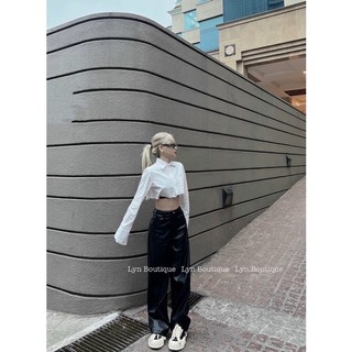Áo sơ mi croptop TT12