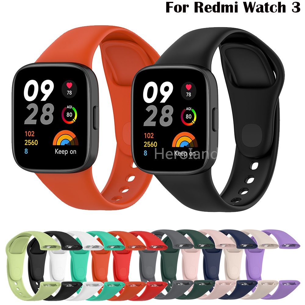 Dây Đeo Silicone Thời Trang Cho Đồng Hồ Thông Minh Redmi Watch 3 Xiaomi Redmi3