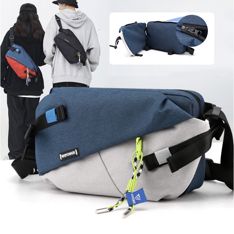 Túi Đeo Chéo Vai Cỡ Lớn Đa Năng Phong Cách Thể Thao Thời Trang Cho Nam