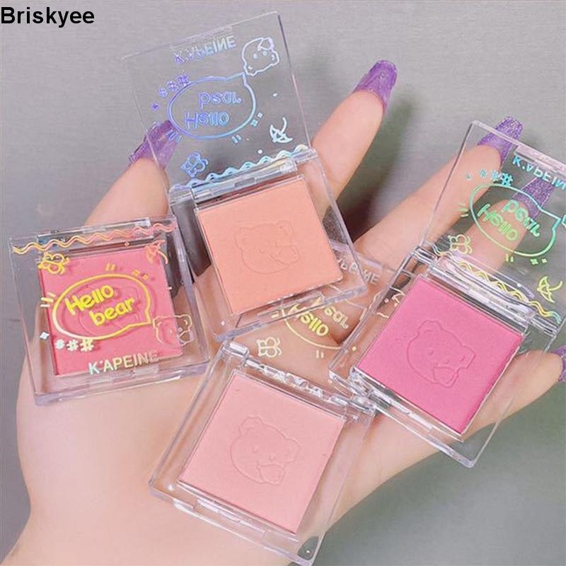 🎶Phấn Má Hồng Đơn Sắc Chống Nước Bắt Sáng Màu nude Long Lanh Quyến Rũ