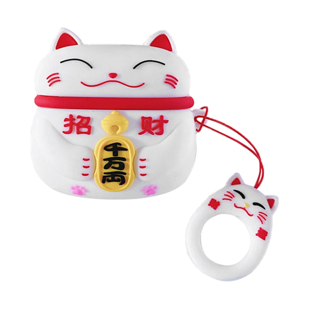 Vỏ bảo vệ hộp sạc tai nghe LENOVO sunflower chống sốc kiểu dây rút phong cách Nhật thích hợp cho airpods pro