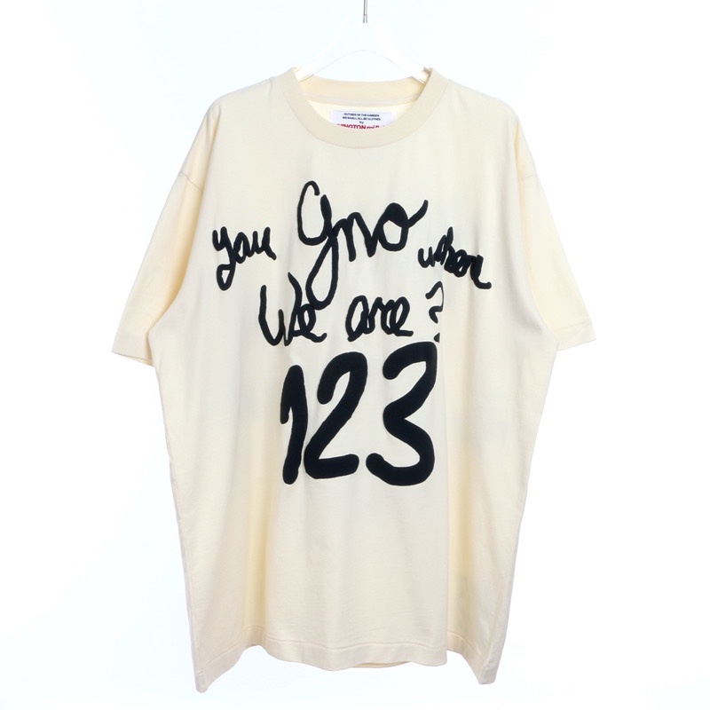 Áo Thun Cotton Cổ Tròn Tay Ngắn In Chữ RRR123 Thời Trang Cho Nam Và Nữ