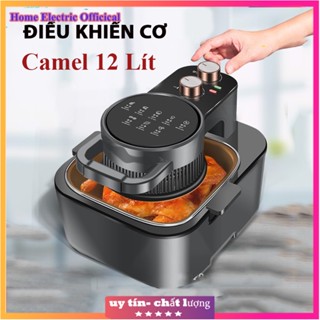 Nồi chiên không dầu Camel có mặt kính kiểm soát nướng, kiểu mẫu mới nhất 2023
