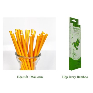 [ QUÀ TẶNG ] Phi 6 - Hộp 30 ống hút giấy làm từ sợi mía