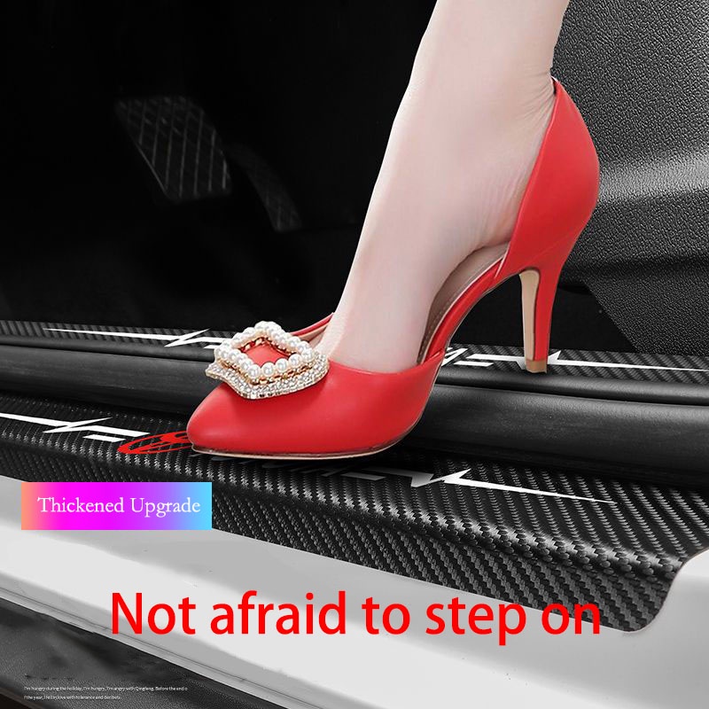 Sticker Sợi Carbon Dán Bảo Vệ Cửa Xe Hơi Honda Brio G1 DD1 DD2 2011-2017 G2 DD1 2018-2023