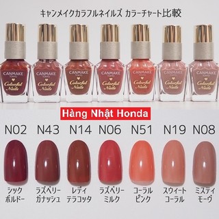 Sơn Móng Tay Canmake Đủ Màu Nội Địa Nhật