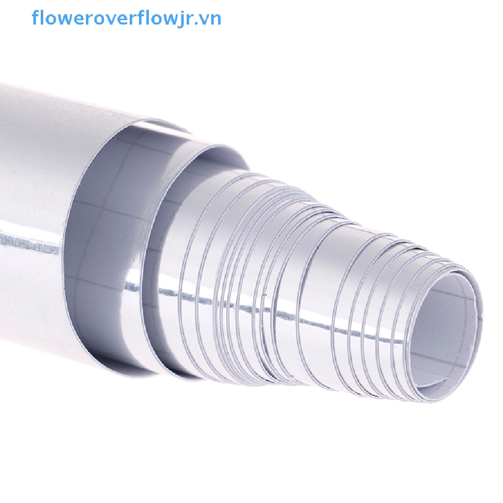 Fjr Miếng Dán Đề Can vinyl vinyl Mạ chrome Tráng Gương Bóng Co Giãn Được Dành Cho Xe Hơi