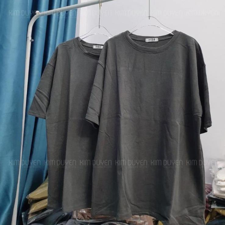 [ Rẻ Vô Địch ] Áo Phông Trơn Cotton Khô 3158 QC Tay Lỡ Nam Nữ Unisex