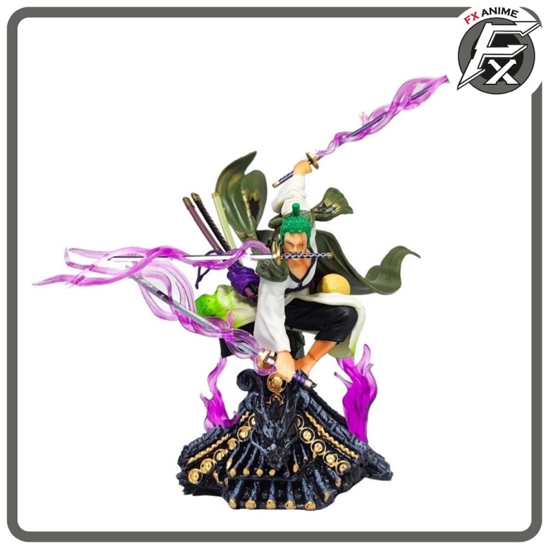 Zoro mô hình 20cm - Mô hình One Piece hàng PVC cao cấp (Có clip, ảnh thật)