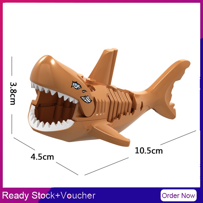 Đồ chơi trẻ em Lắp Ráp Mô Hình Cá Mập Lego Xl014-018