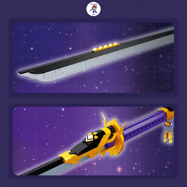 Đồ Chơi Lắp Ráp Kiểu LEGO Mô Hình Thanh Kiếm Amenoma Kageuchi Trong Game Genshin Impact 92031