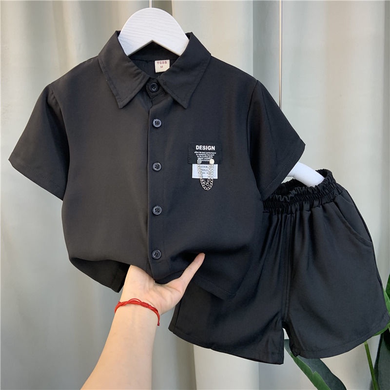 Bộ Đồ Thời Trang Mùa Hè Mỏng Phong Cách Mới Cho Bé Trai