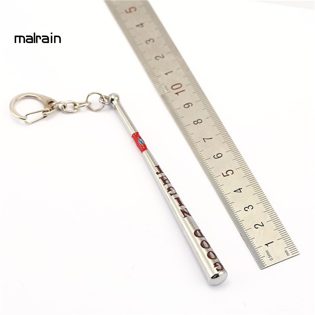 Móc Khóa Hình Gậy Bóng Chày Suicide Squad Thời Trang