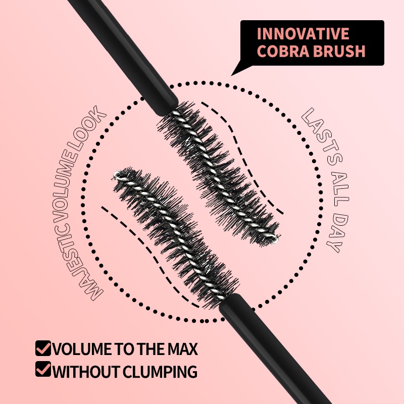 Mascara KIMUSE chống thấm nước không nhòe lâu trôi cao cấp 30g