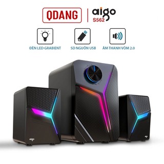 Aigo S562 Loa PC siêu trầm - Loa máy tính để bàn gaming có đèn led rgb