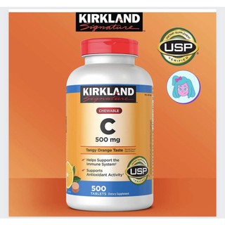 Viên ngậm Vitamin C 500mg Kirkland 500viên