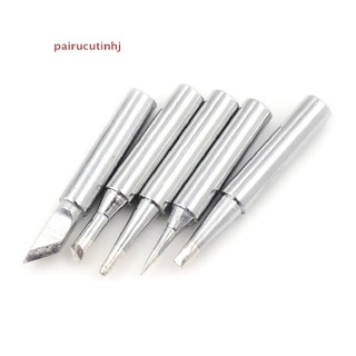 Set 5 đầu mũi hàn điện bằng đồng thau 936