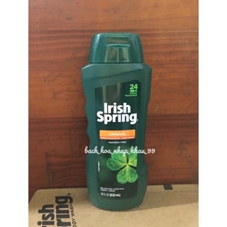 Sữa tắm nam irish spring original 532ml - hàng mỹ