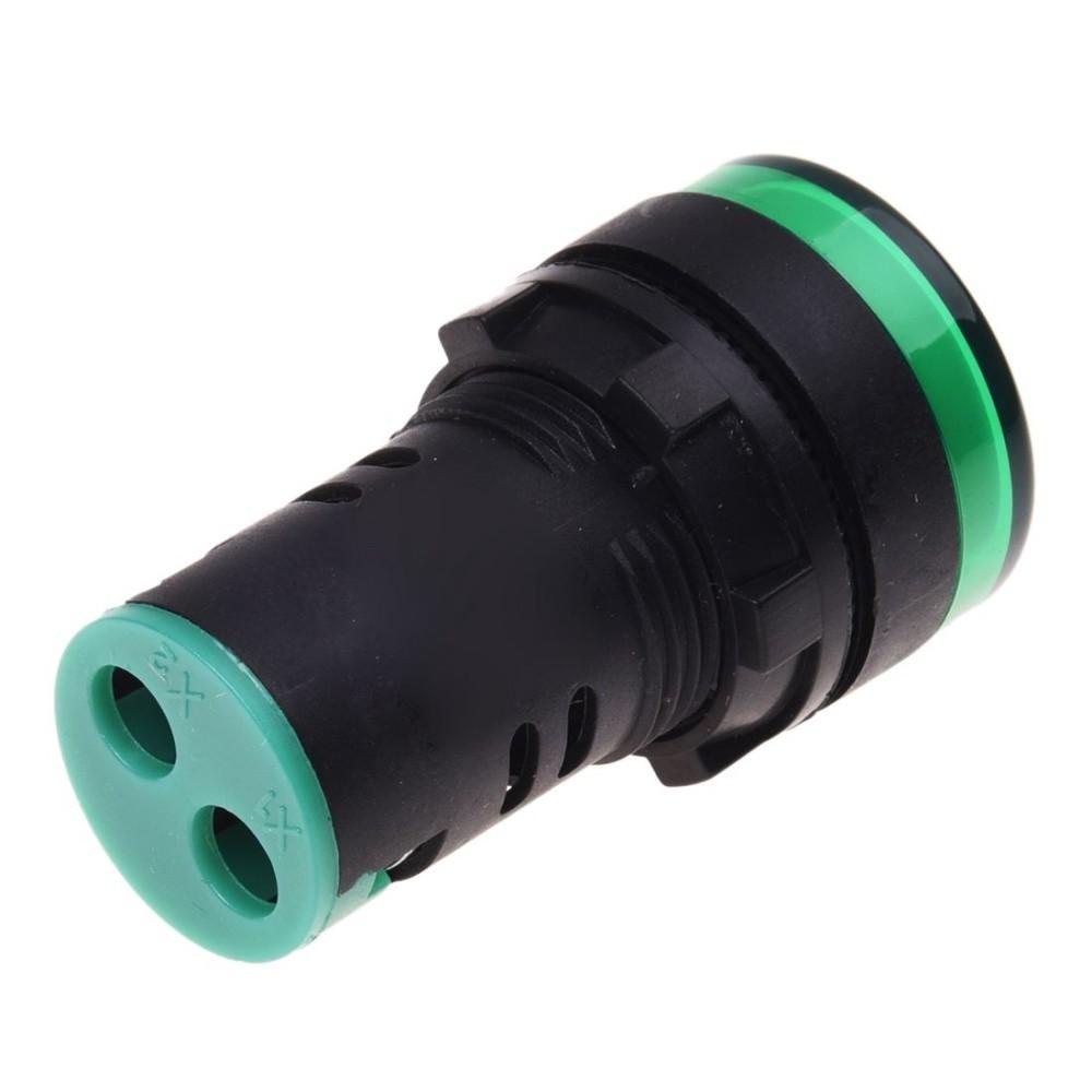 Combo 10  Đèn Led báo pha - báo nguồn - Phi 22mm 12VDC- 220VAC-380VAC- Màu XANH Màu ĐỎ màu VÀNG  ThietBiDienThanhTam