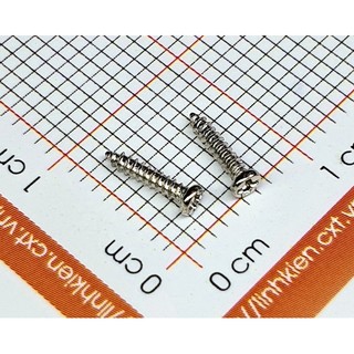 Vít xoắn m1.2+6mm