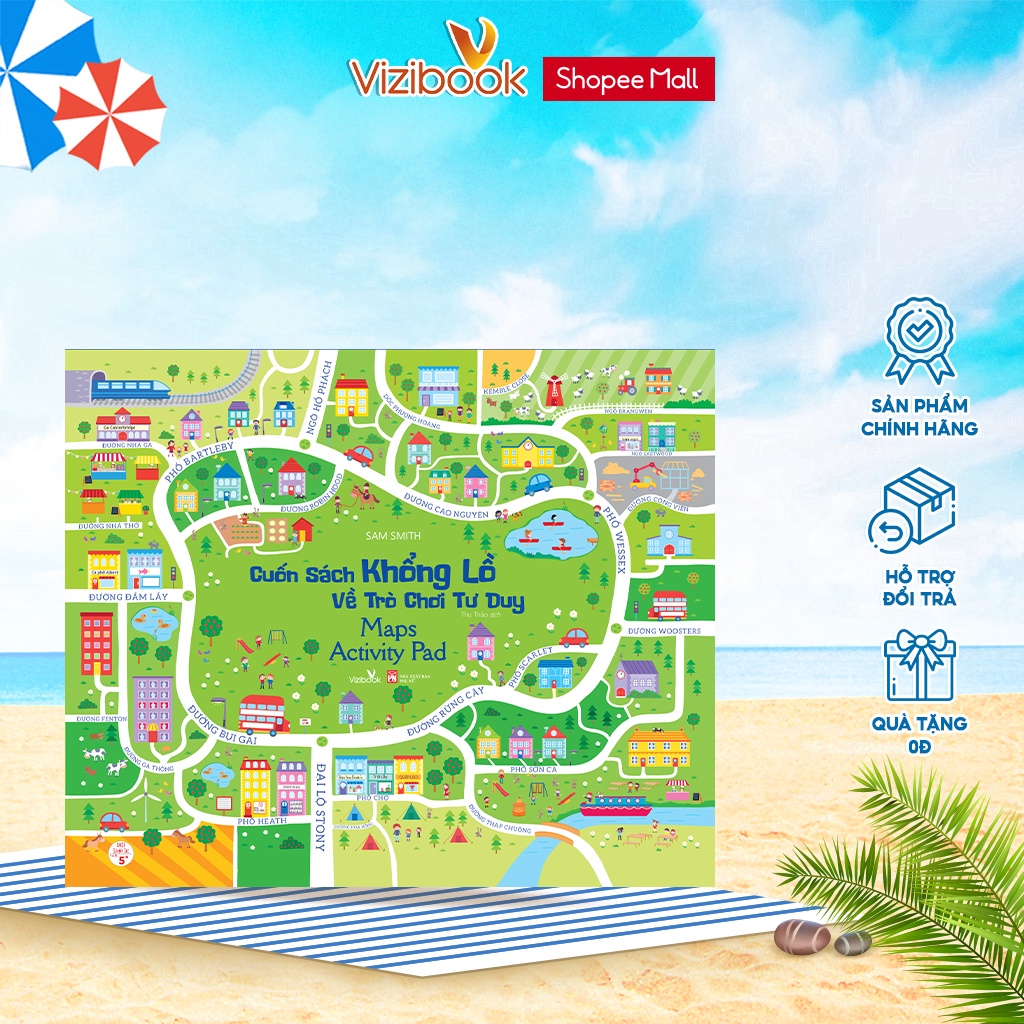 Sách - Sách khổng lồ về trò chơi tư duy