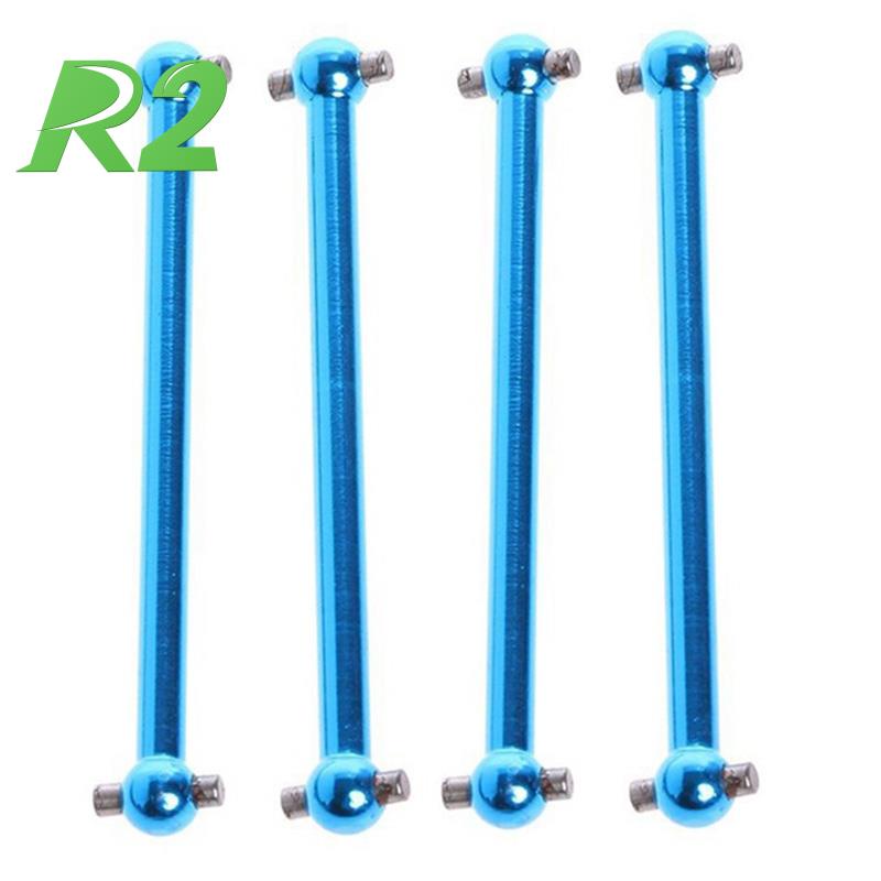Set 4 Phụ Kiện Hình Xương Chó Bằng Kim Loại A959-07 Cho Xe Hơi Điều Khiển Từ Xa WLtoys A979 A969 K929 Himoto E18 Spino HSP 1: 18