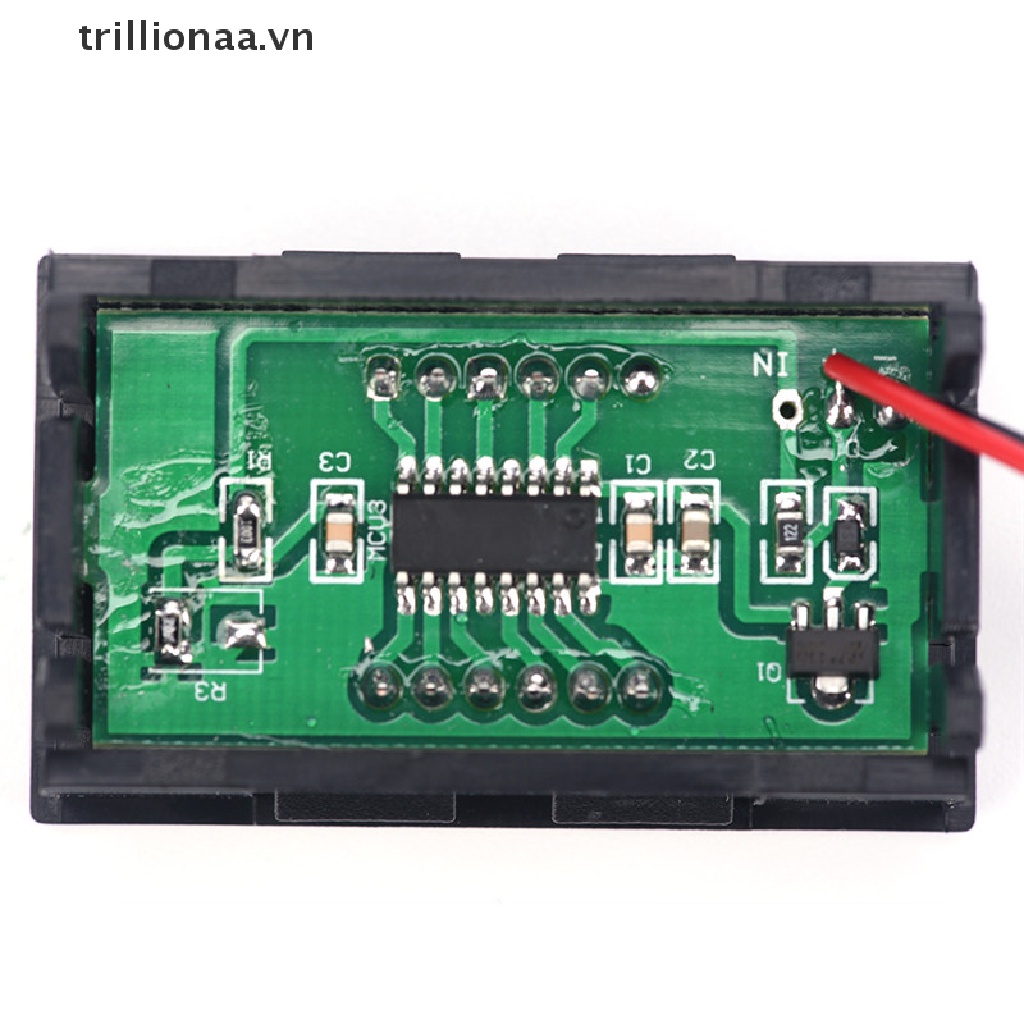 Tri Vôn Kế Kỹ Thuật Số dc 0-30v Chuyên Dụng Cho Xe Hơi