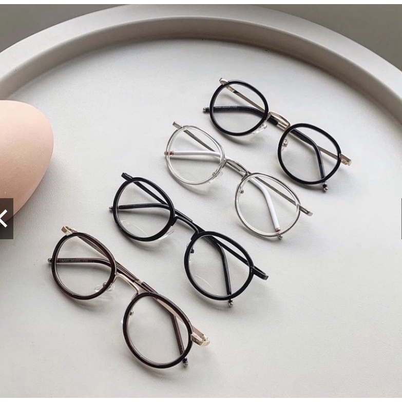 Kính bầu form nhỏ kim loại vintage thời trang