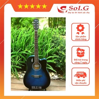 Đàn Guitar Acoustic Rosen R135 màu Xanh phân phối nhạc cụ chính hãng SolG