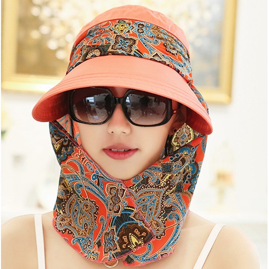 Nón Rộng Vành Chống Nắng UPF 50 + Có Thể Gấp Gọn Tiện Dụng Thời Trang Hè Phong Cách Hàn Quốc
